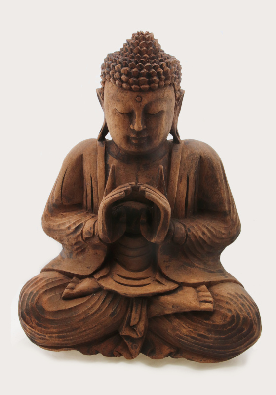 Boeddha Double hand 32 cm